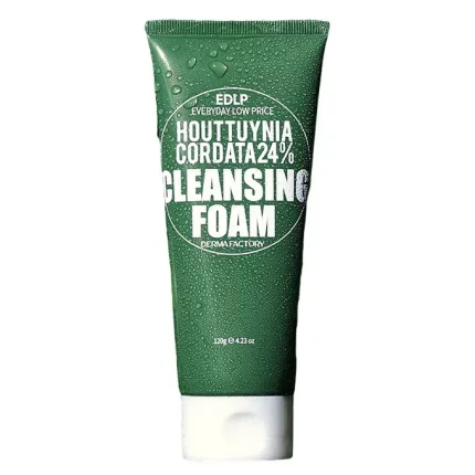 derma factory houttuynia cordata cleansing foam