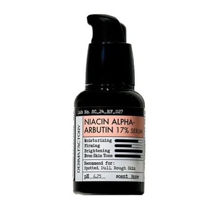derma factory alpha arbutin serum